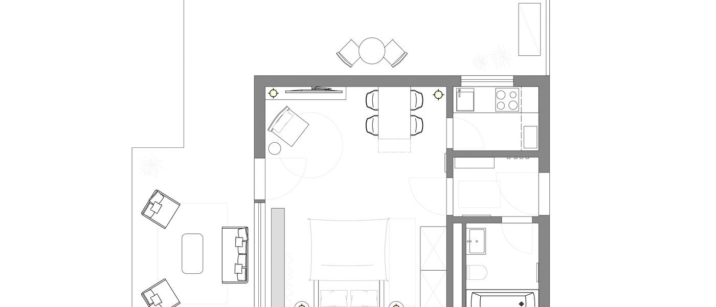 мансардная квартира München Pasing 01 план этажа 13685