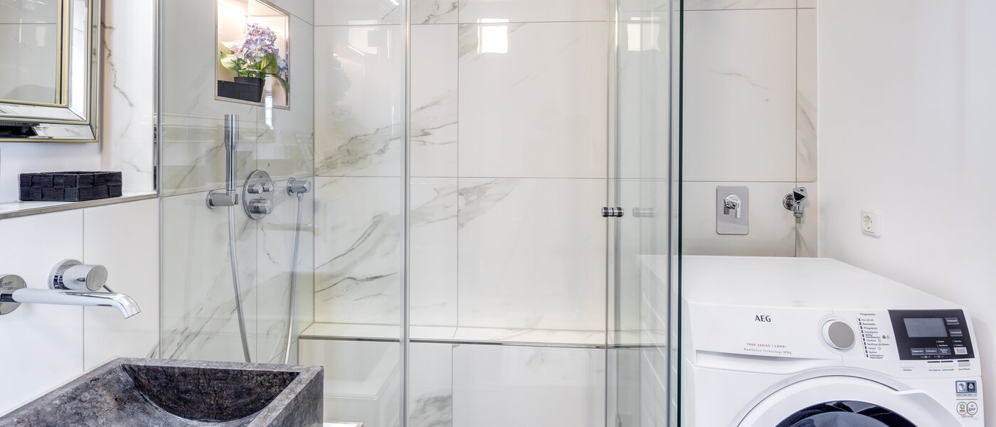 квартира München Olympiadorf 02 ванная комната 13686