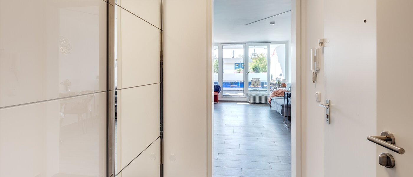 квартира München Olympiadorf 01 коридор 13686