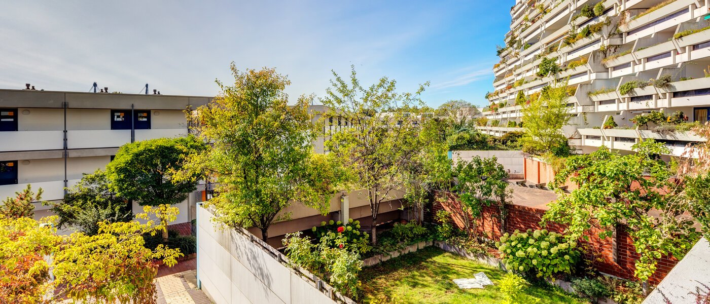 квартира München Olympiadorf 02 вид из окна 13686