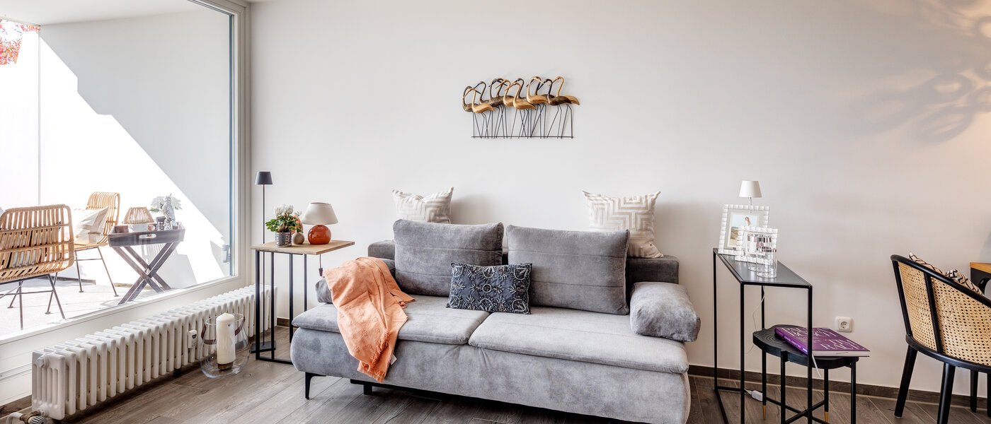 квартира München Olympiadorf 01 жилое пространство 13686