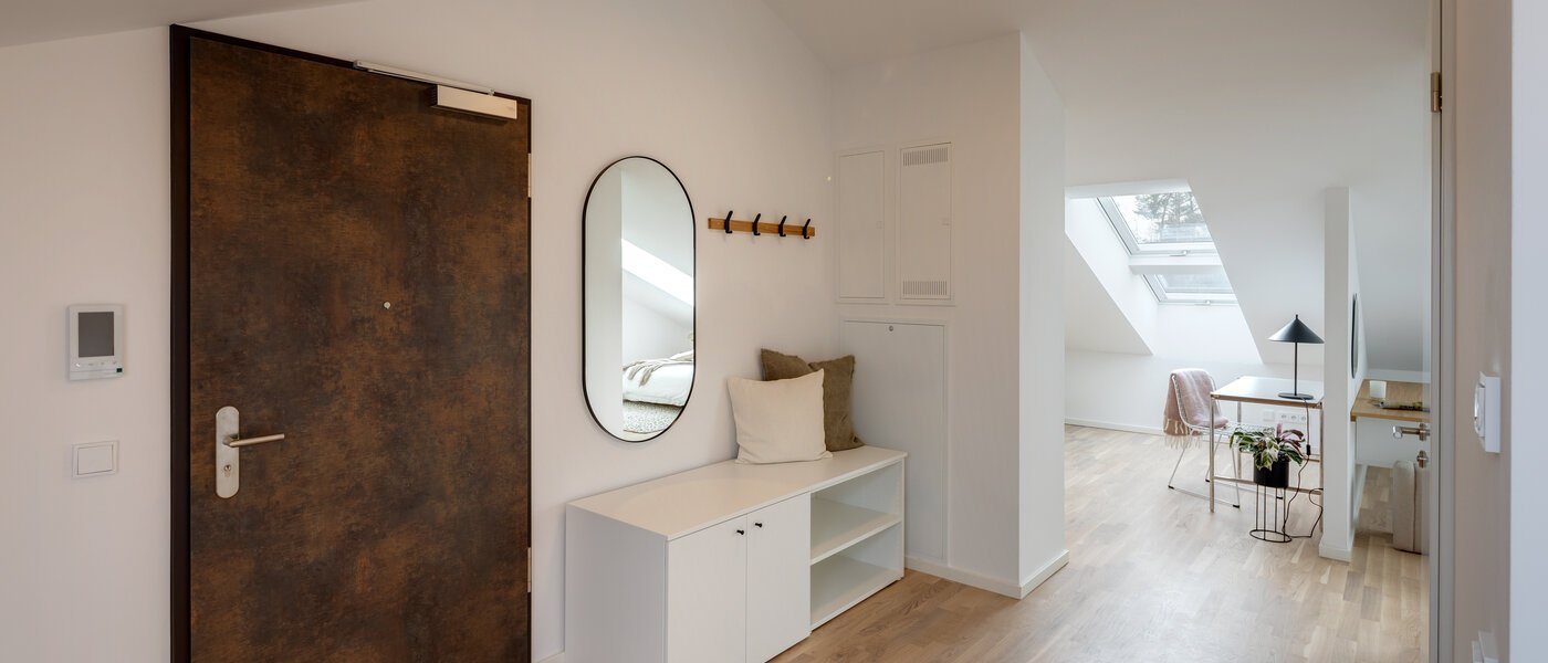 мансардная квартира Haar 01 коридор 13695