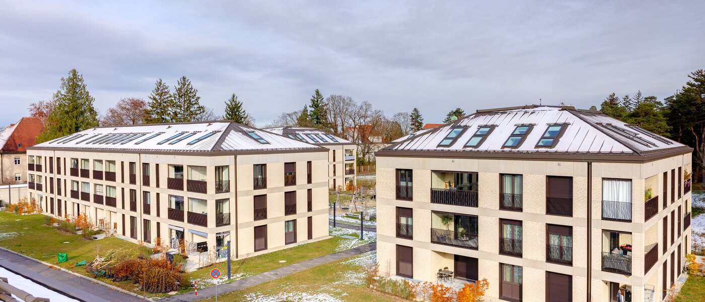 мансардная квартира Haar 02 вид из окна 13695