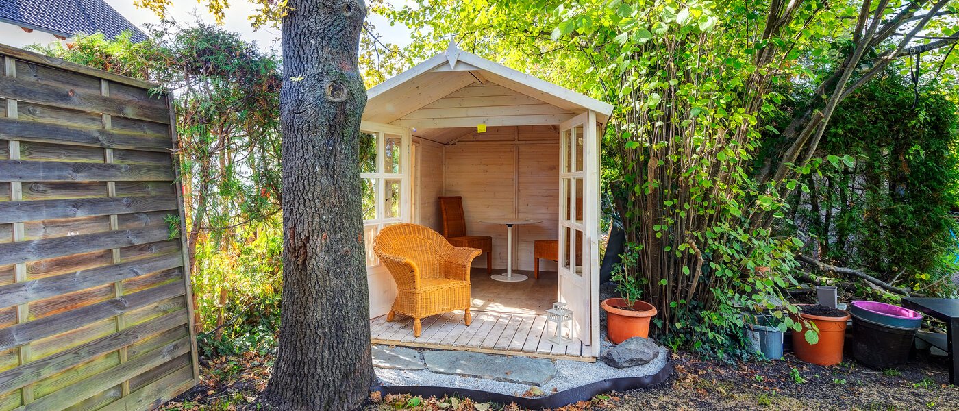 таунхаус Eichenau 05 сад 13696