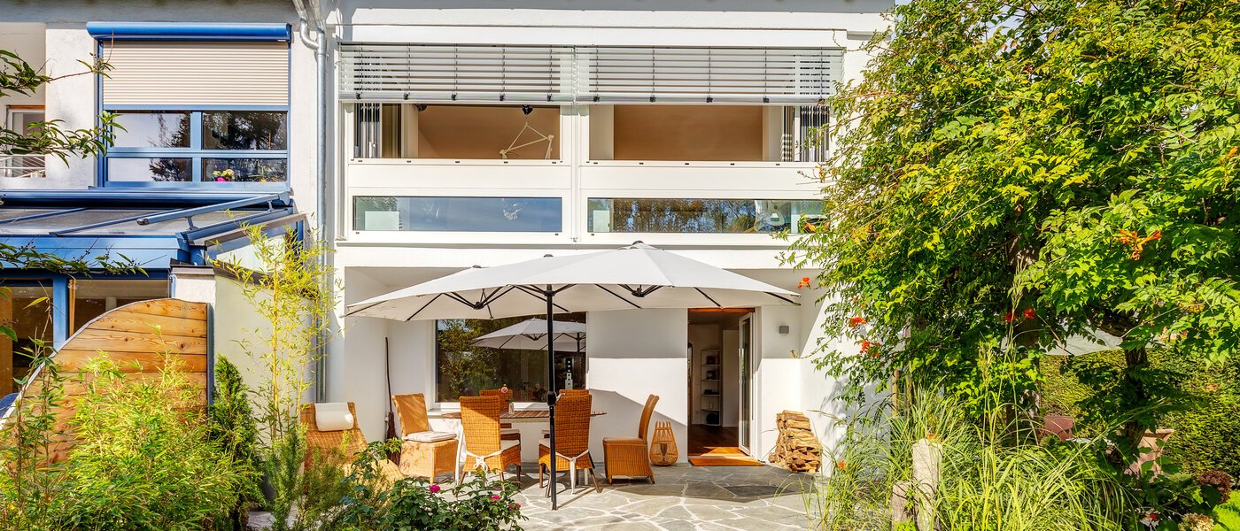 таунхаус Eichenau 01 терраса 13696