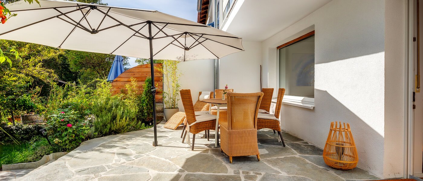 таунхаус Eichenau 02 терраса 13696