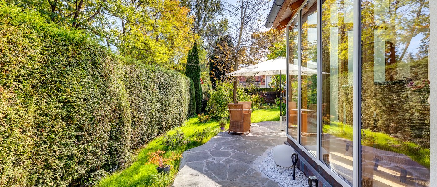 таунхаус Eichenau 04 терраса 13696