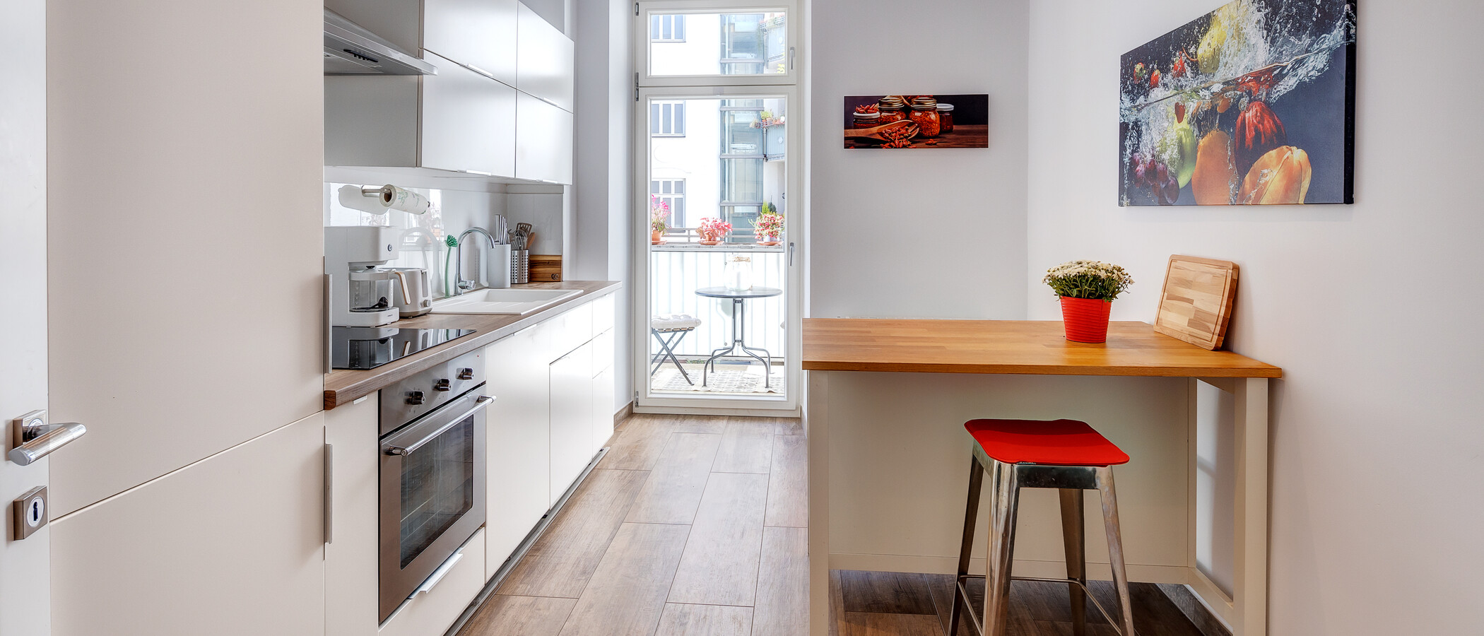 квартира München Isarvorstadt 01 кухня 13699