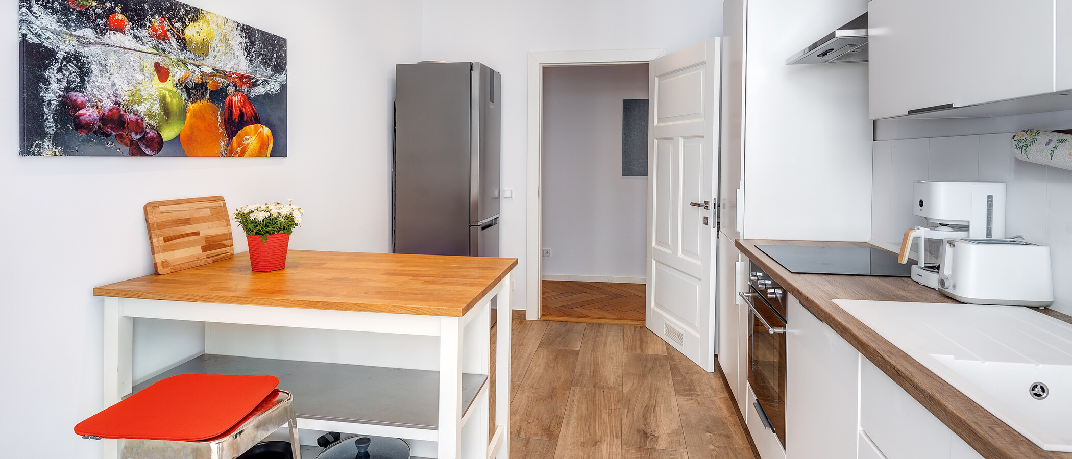 квартира München Isarvorstadt 03 кухня 13699