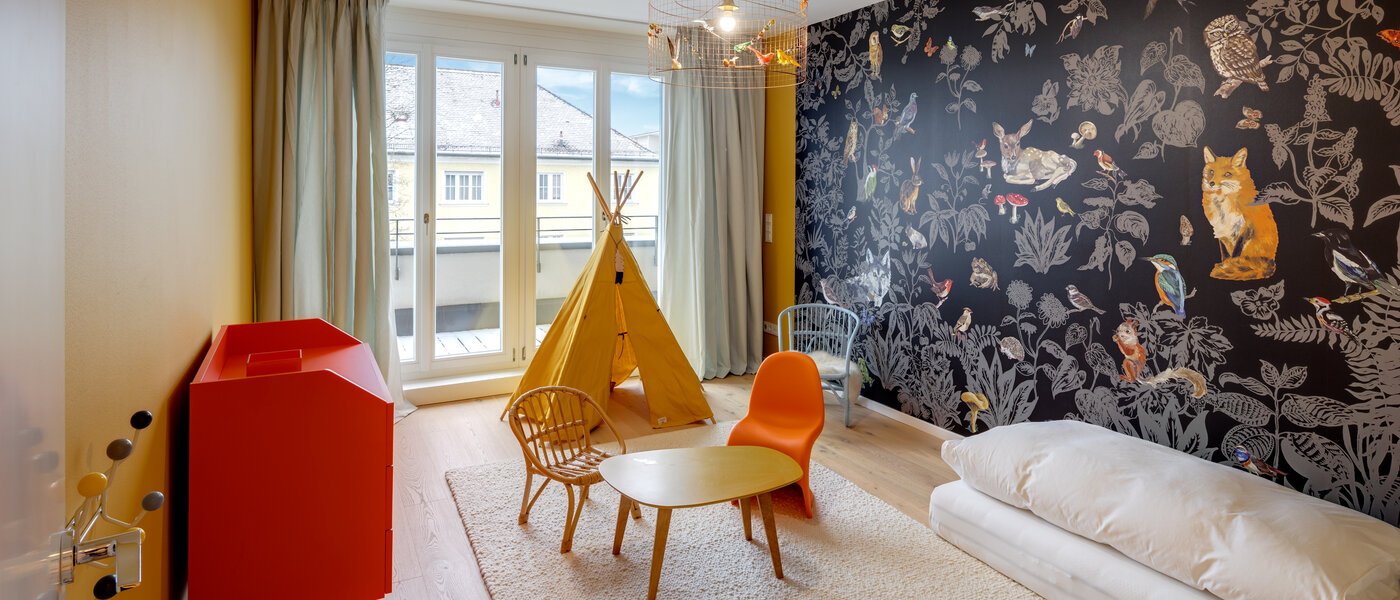 двухэтажная квартира München Altbogenhausen 02 детская комната 13706