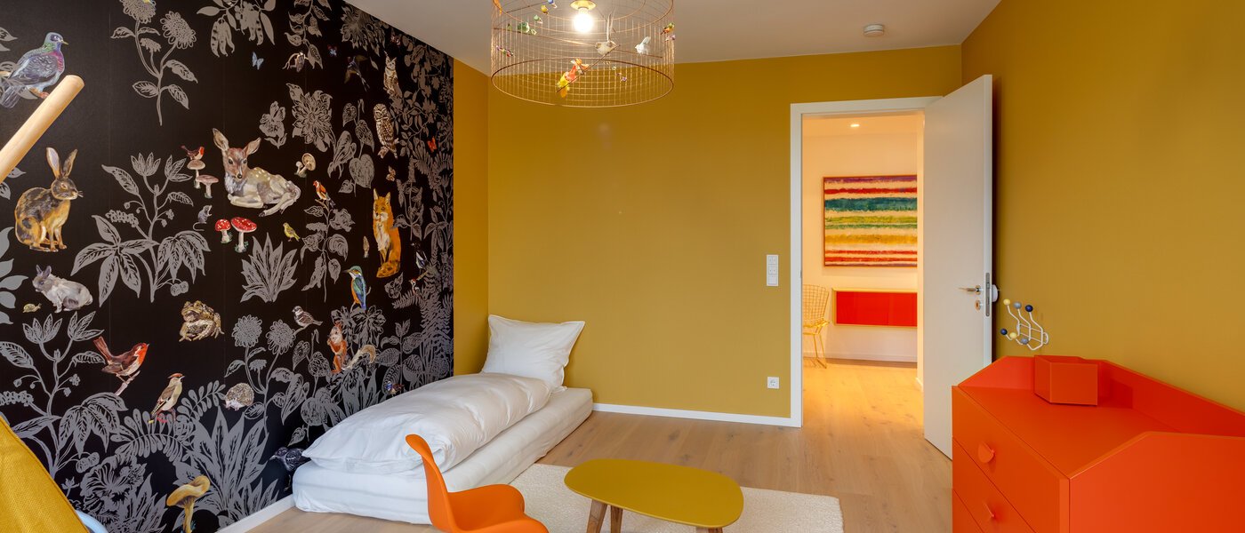 двухэтажная квартира München Altbogenhausen 03 детская комната 13706