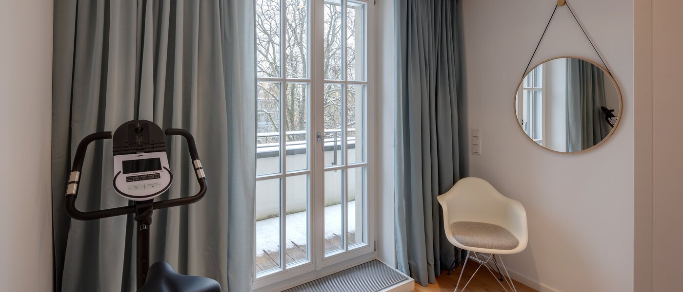 двухэтажная квартира München Altbogenhausen 03 сауна 13706