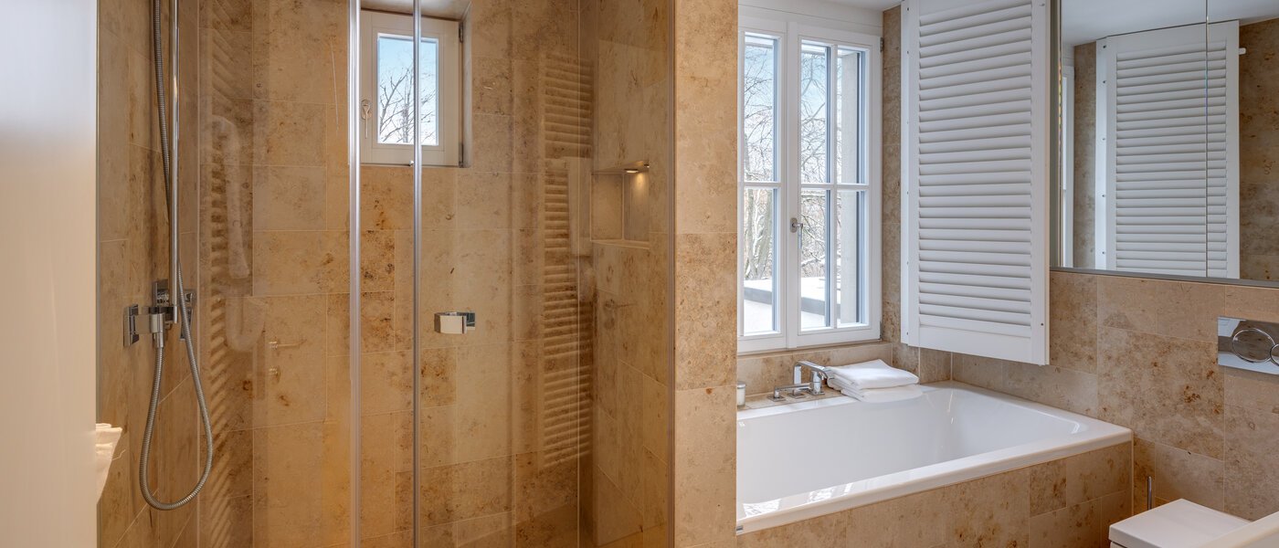 двухэтажная квартира München Altbogenhausen 01 1-я ванная комната 13706