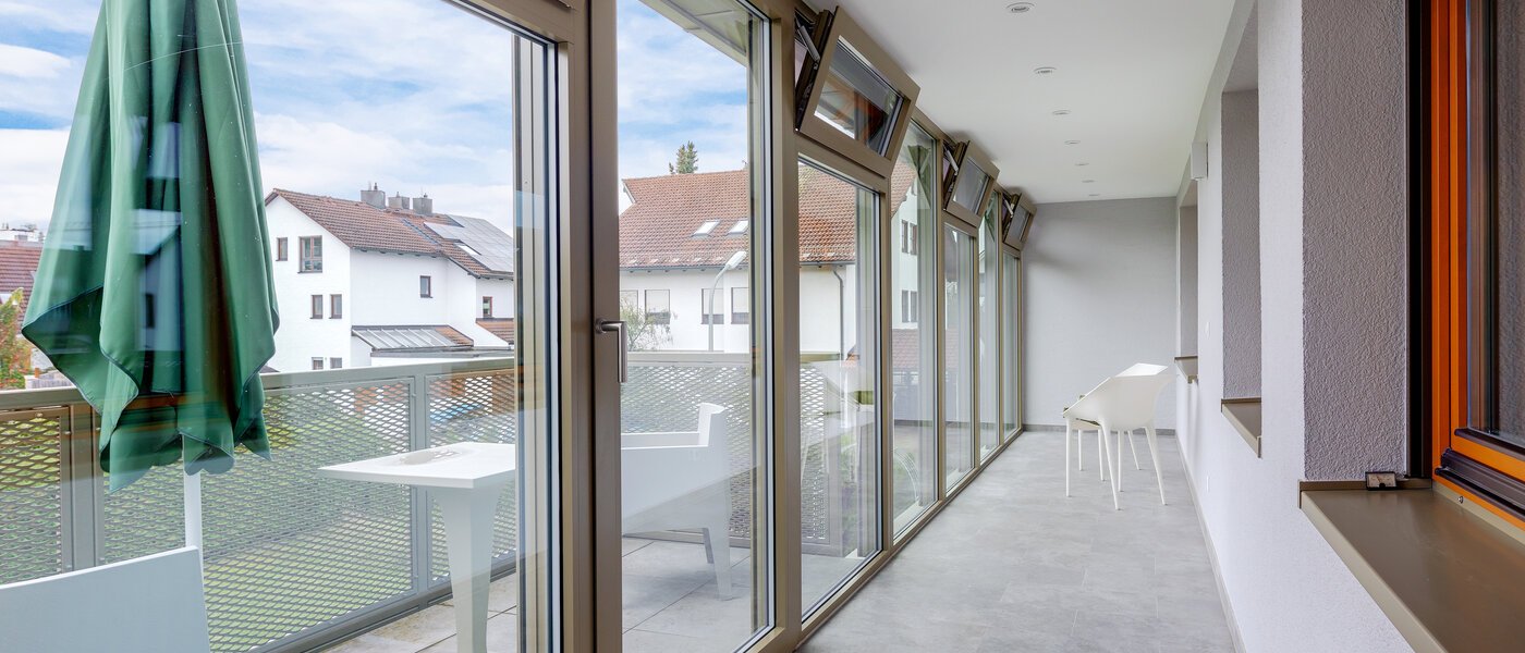 квартира München Forstenried 02 застекленная терраса 13710