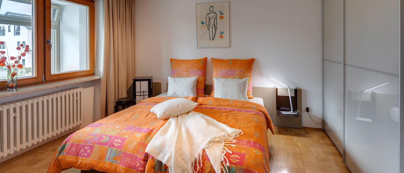 квартира München Forstenried 01 спальная комната 13710