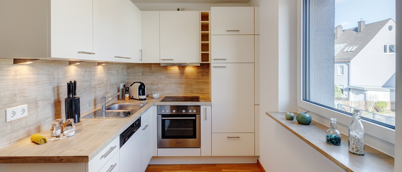 квартира München Hasenbergl 01 кухня 13712