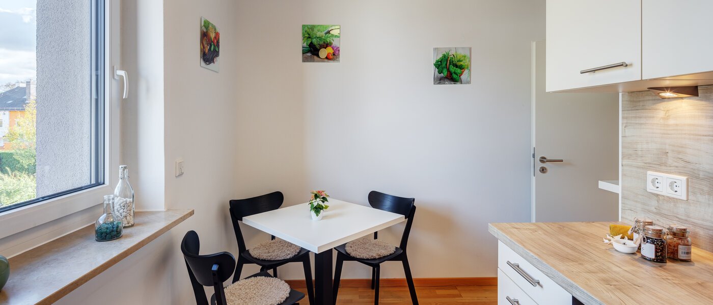 квартира München Hasenbergl 03 кухня 13712