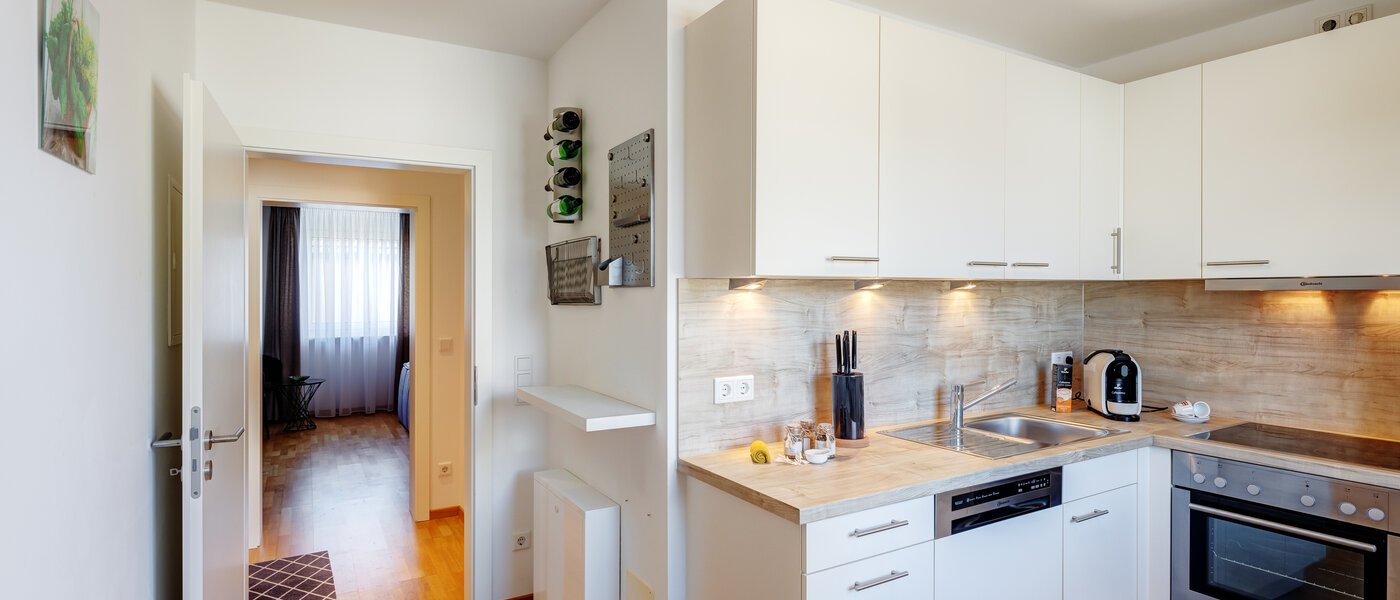 квартира München Hasenbergl 04 кухня 13712