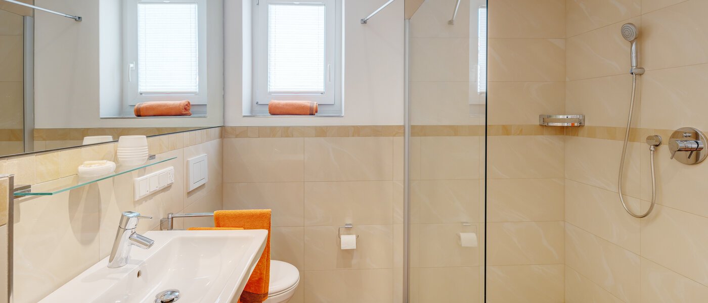 квартира München Hasenbergl 01 ванная комната 13712