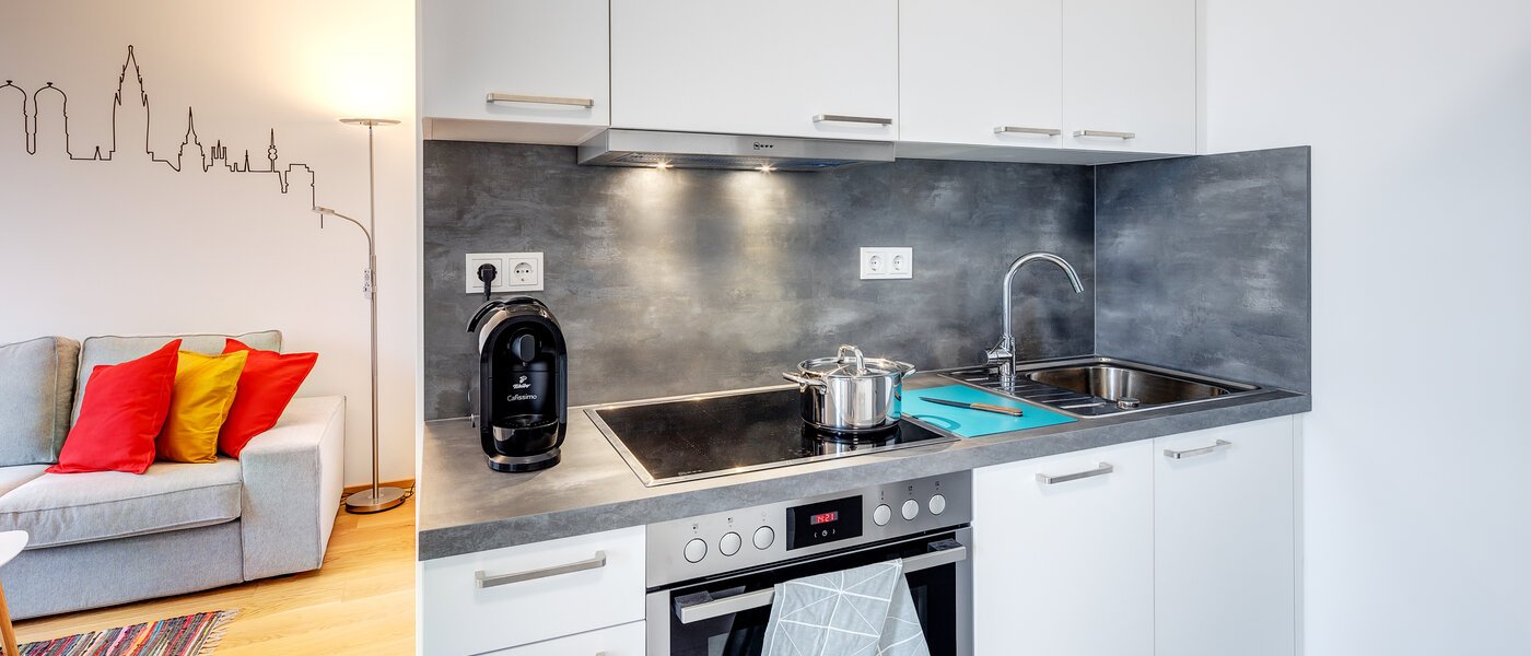 квартира München Lochhausen 01 кухня 13715