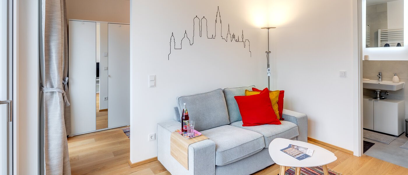 квартира München Lochhausen 01 жилое пространство 13715