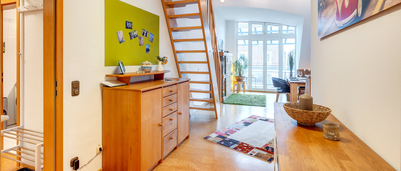 двухэтажная квартира-галерея Karlsfeld 04 коридор 13717