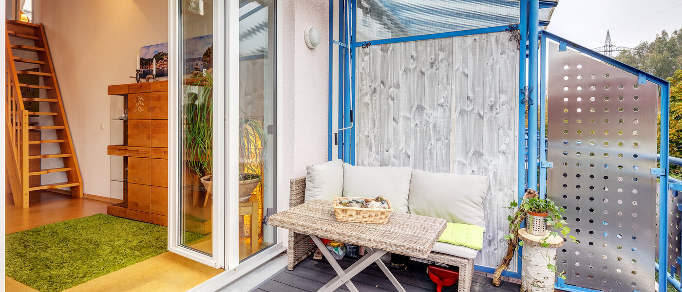 двухэтажная квартира-галерея Karlsfeld 01 балкон 13717