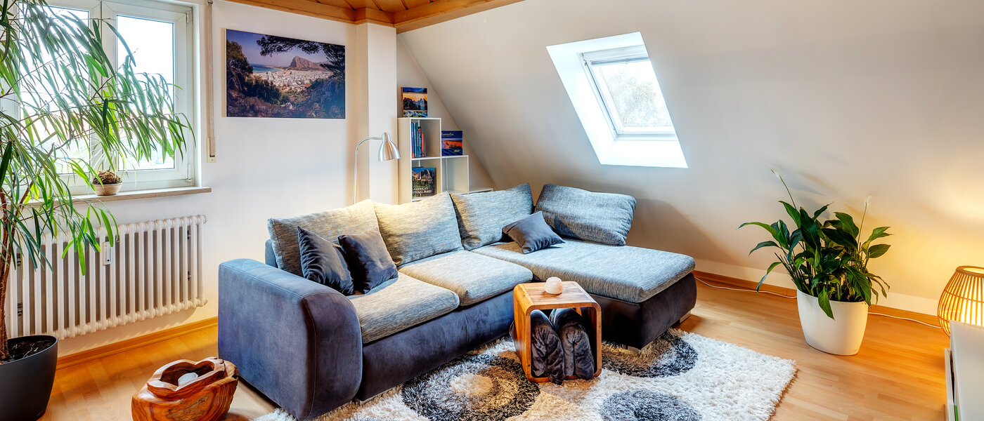 двухэтажная квартира-галерея Karlsfeld 01 жилое пространство 13717