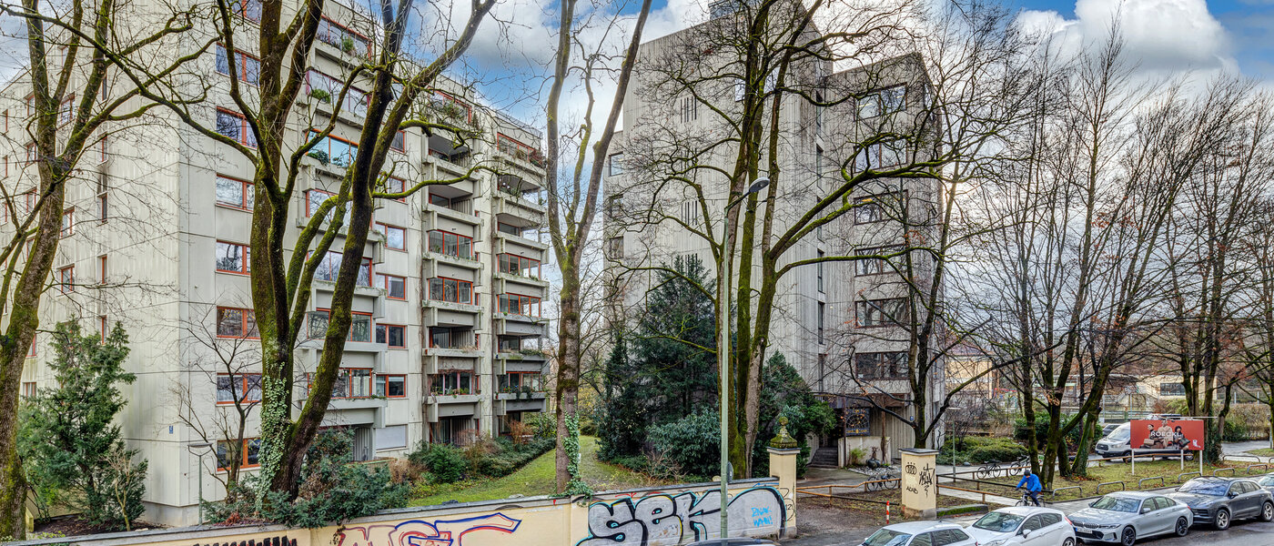 квартира München Dreimühlenviertel 02 вид из окна 13720