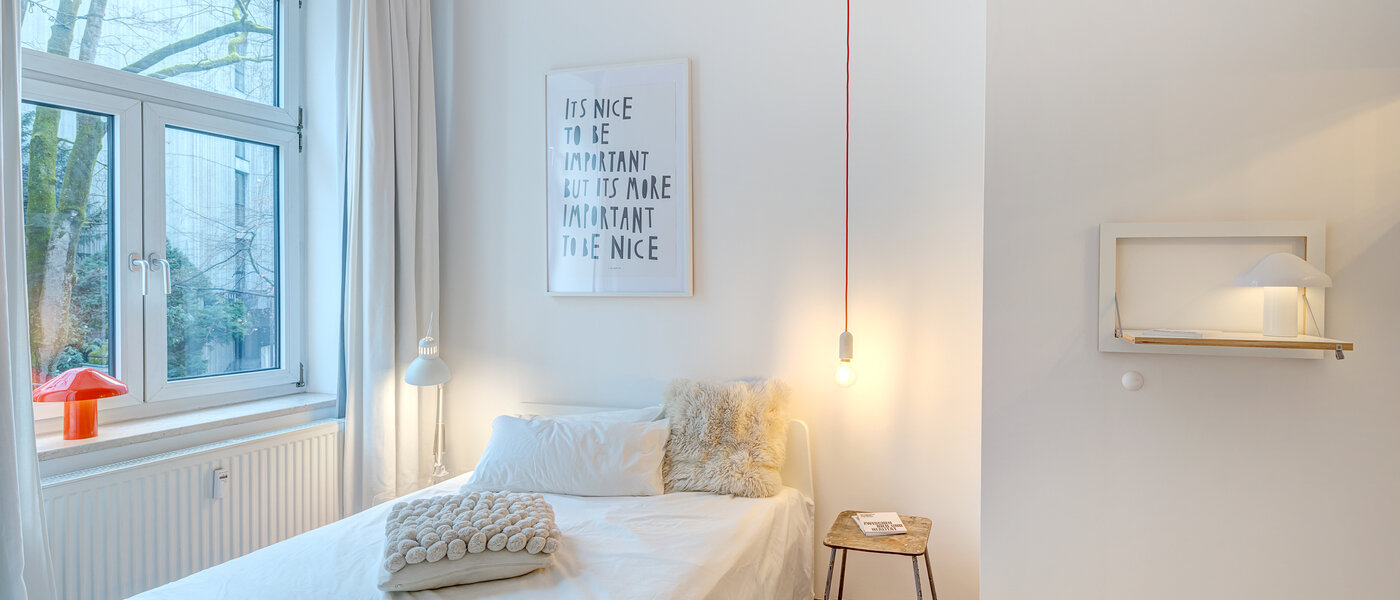 квартира München Dreimühlenviertel 02 спальная комната 13720