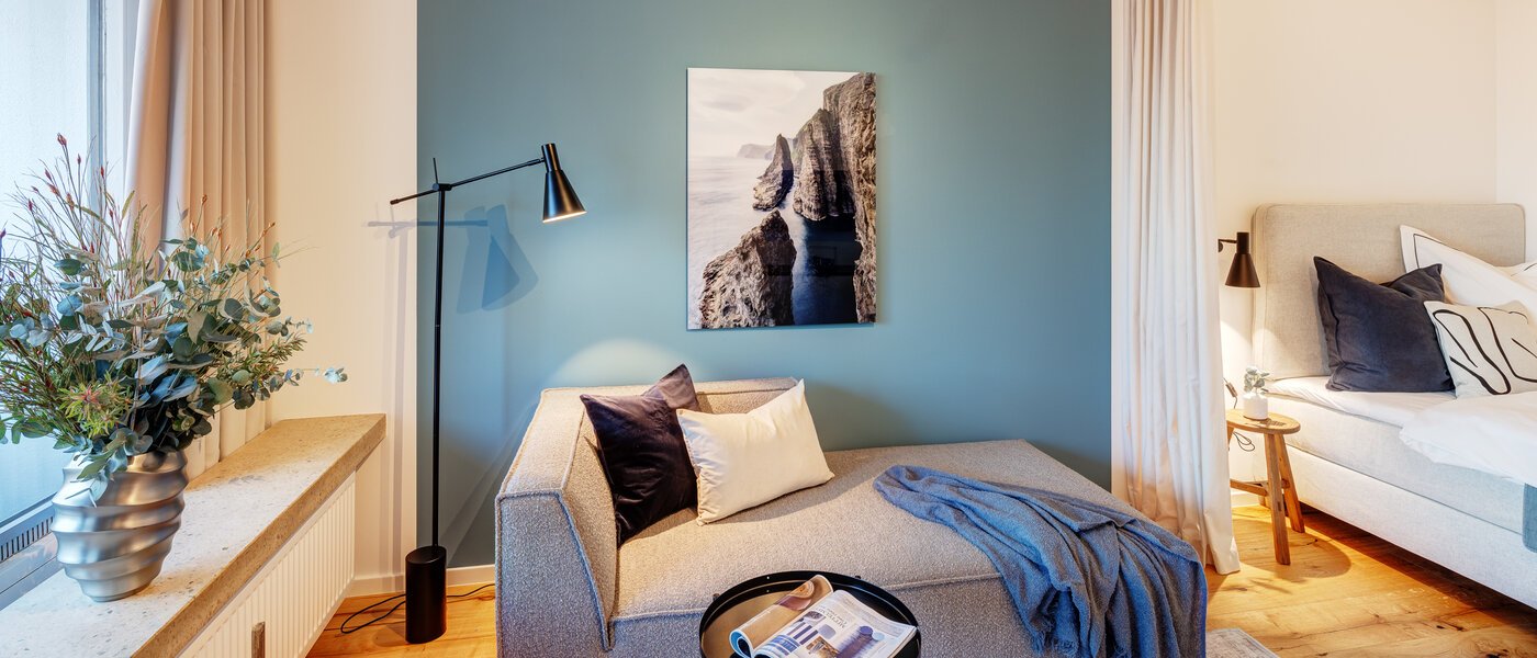 квартира München Arabellapark 02 жилое пространство 13725