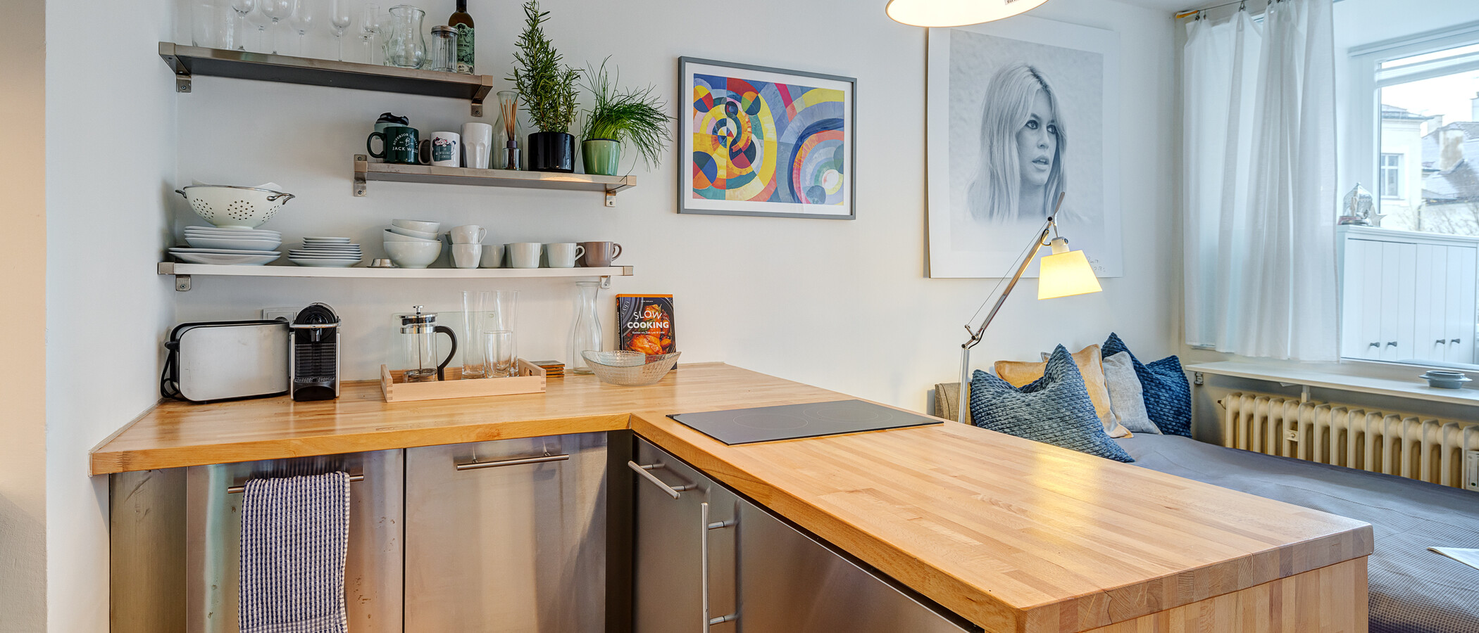 квартира München Neuhausen 02 кухня 13727