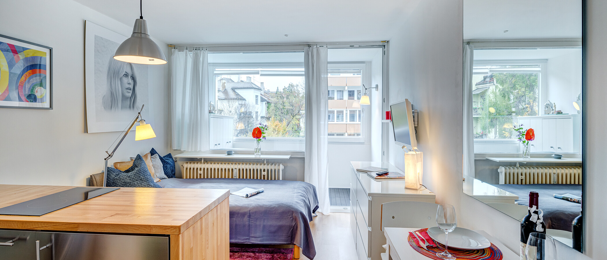 квартира München Neuhausen 01 жилое пространство 13727