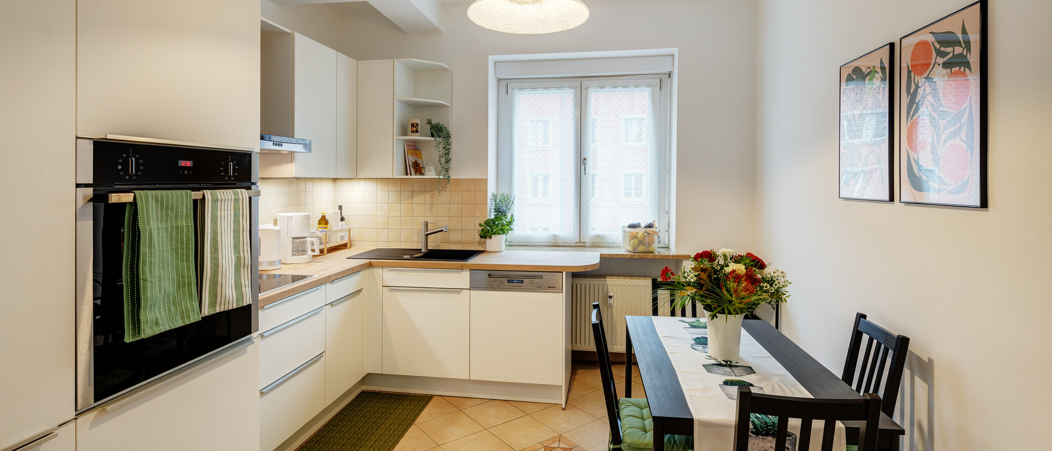 квартира München Schwabing-West (rund um den Bonner Platz) 01 кухня 13736