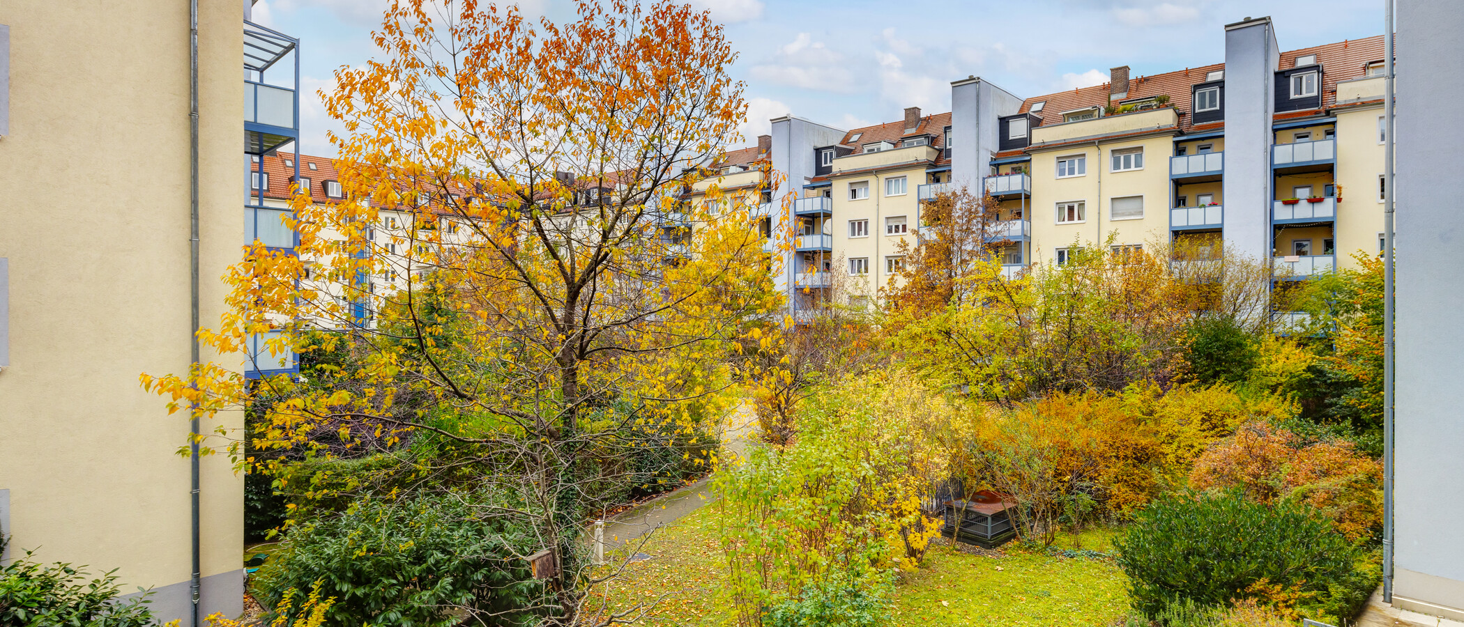 квартира München Schwabing-West (rund um den Bonner Platz) 01 вид из окна 13736