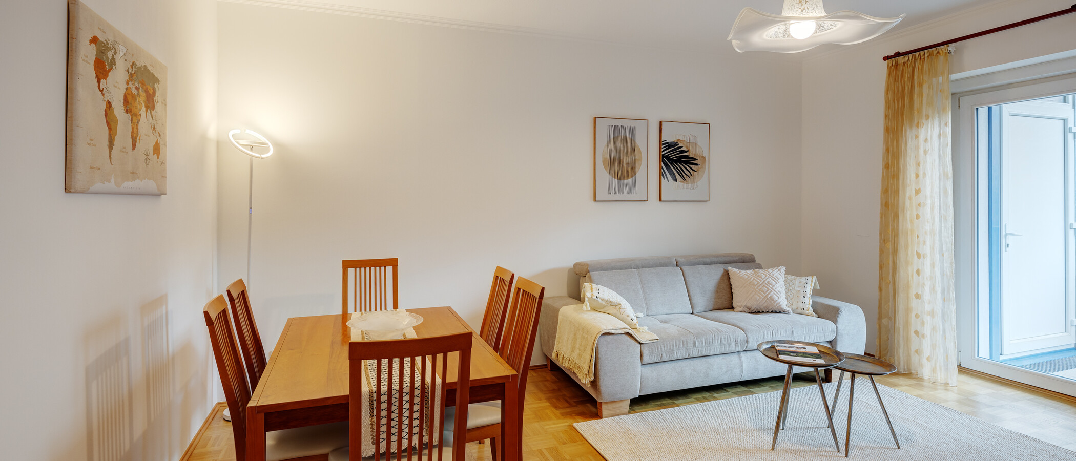 квартира München Schwabing-West (rund um den Bonner Platz) 01 жилое пространство 13736