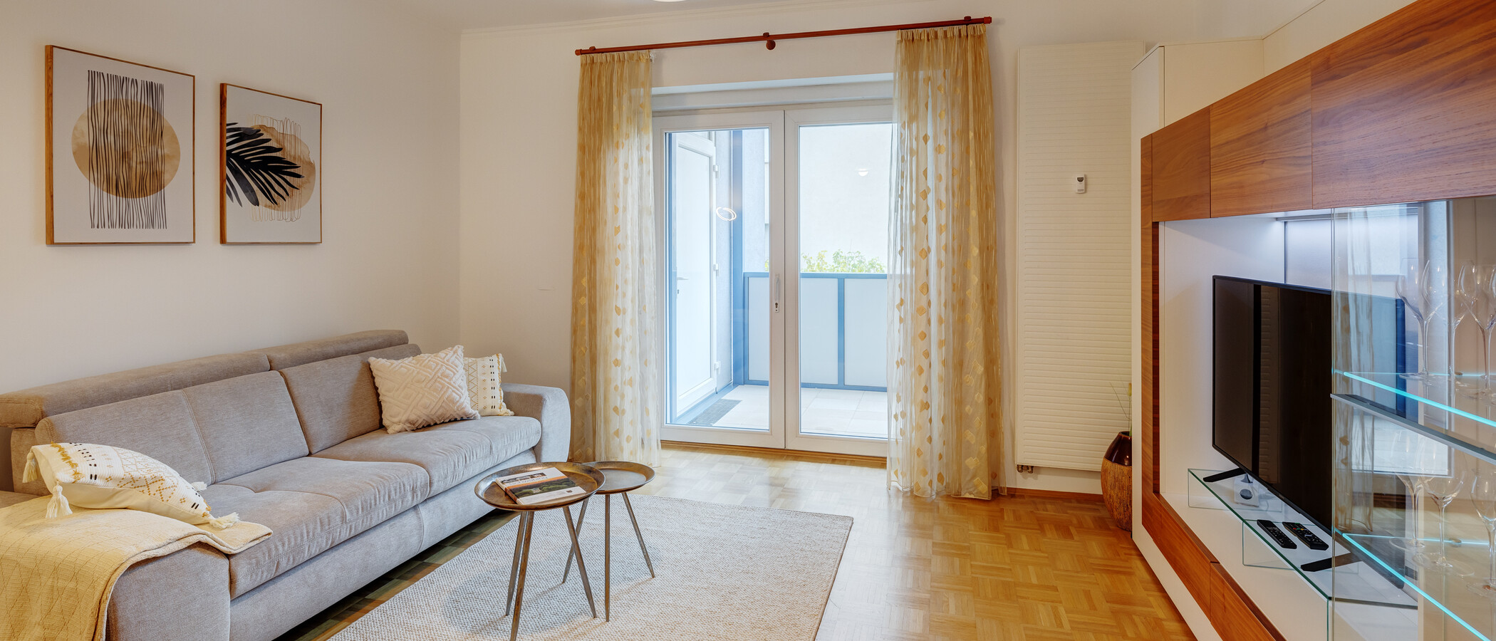 квартира München Schwabing-West (rund um den Bonner Platz) 03 жилое пространство 13736