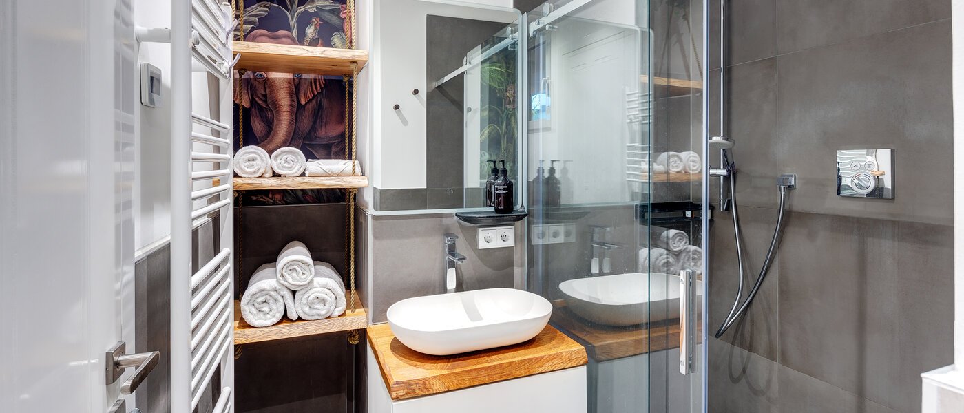 квартира München Schwanthalerhöhe 02 ванная комната 13745