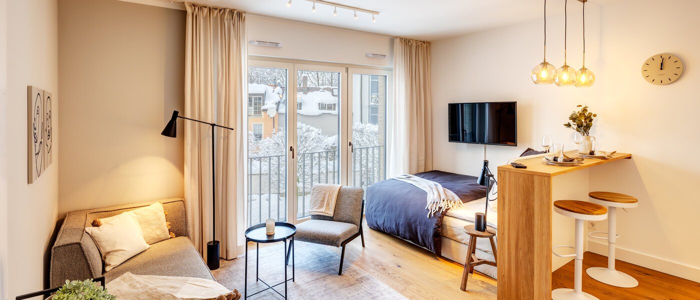 квартира München Au-Haidhausen 01 жилое пространство 13751