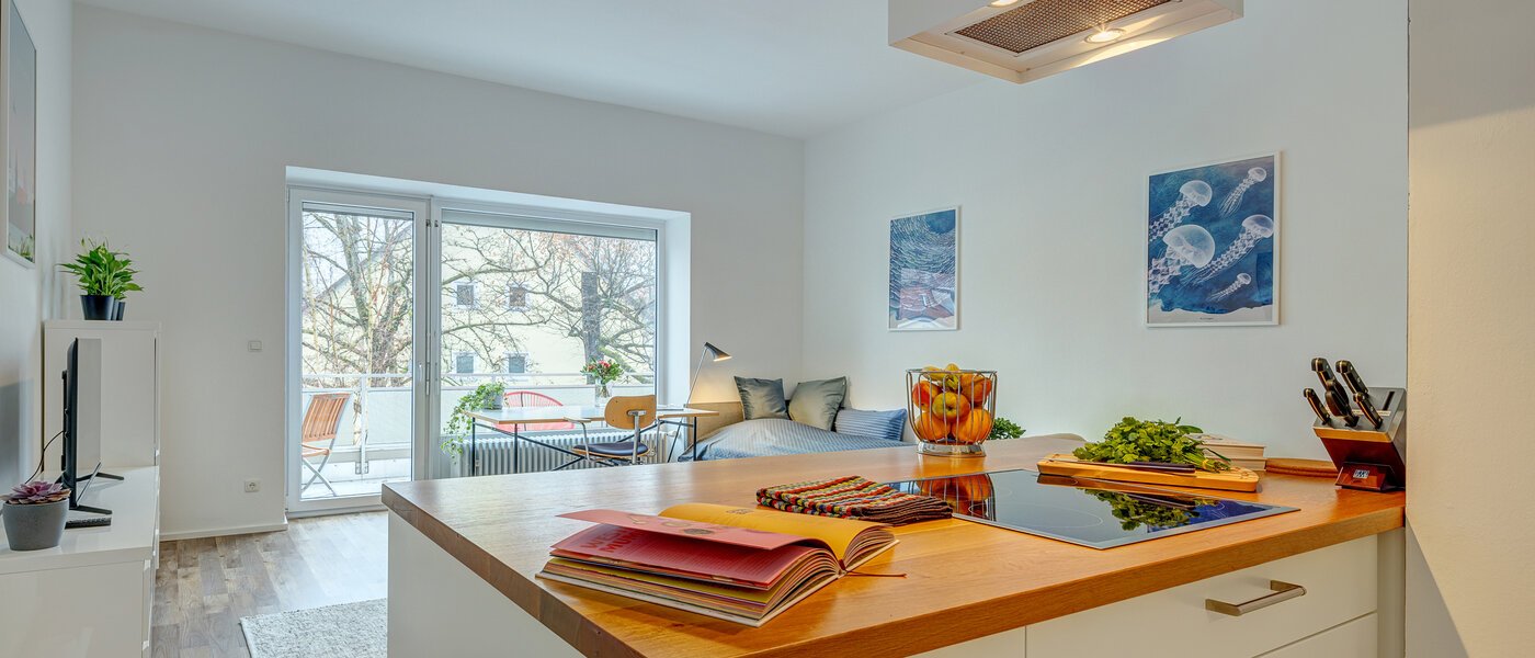 квартира München Solln 01 кухня 13757