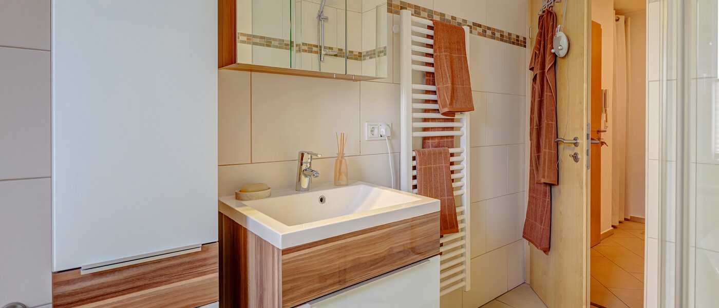 квартира München Untermenzing 02 ванная комната 13759