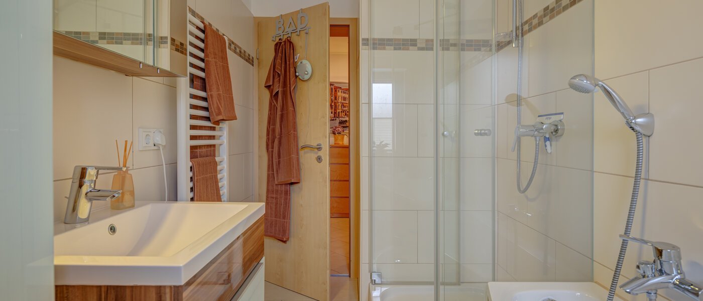 квартира München Untermenzing 03 ванная комната 13759