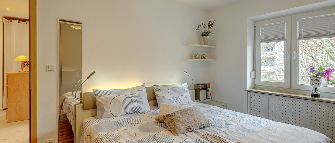 квартира München Untermenzing 01 спальная комната 13759