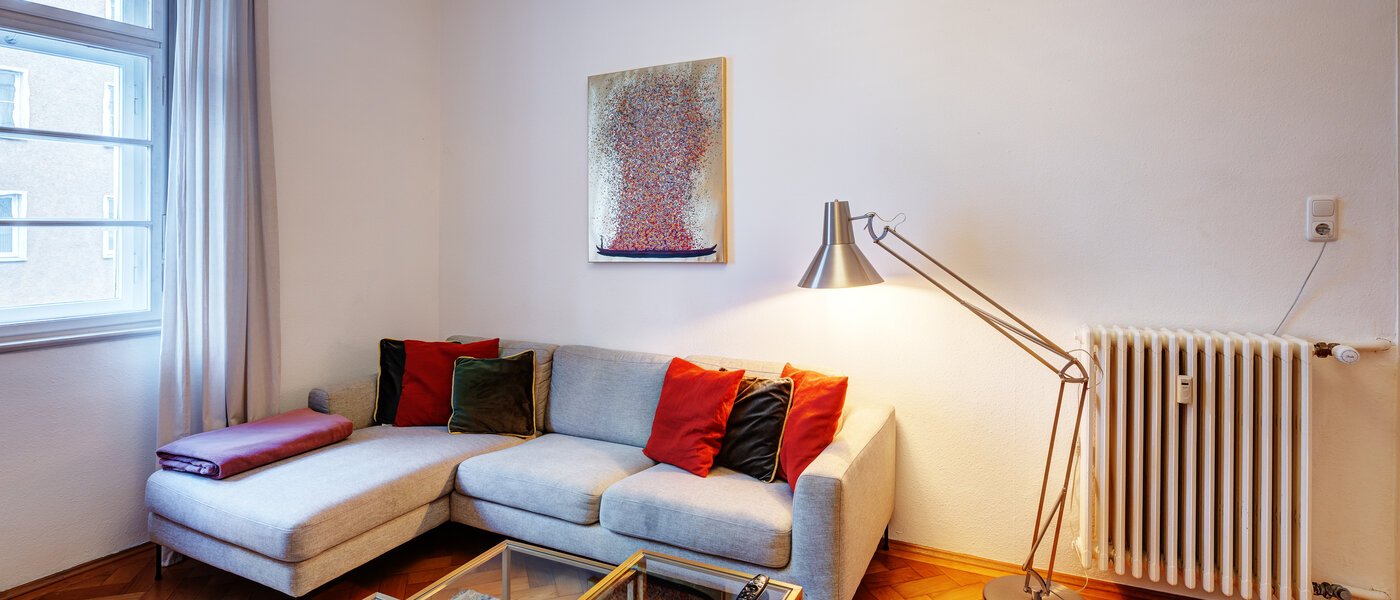 квартира München Maxvorstadt - Rund um den Josephplatz 02 гостиная 13761