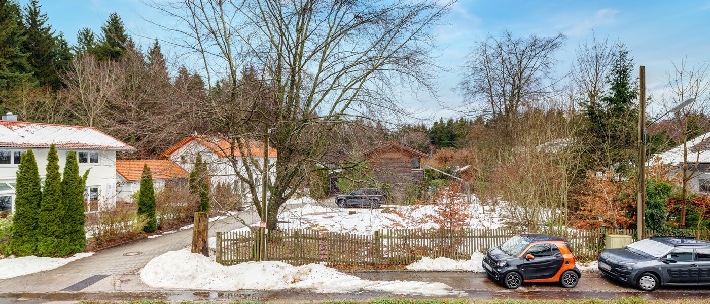 Особняк Oberhaching 01 вид из окна 13766