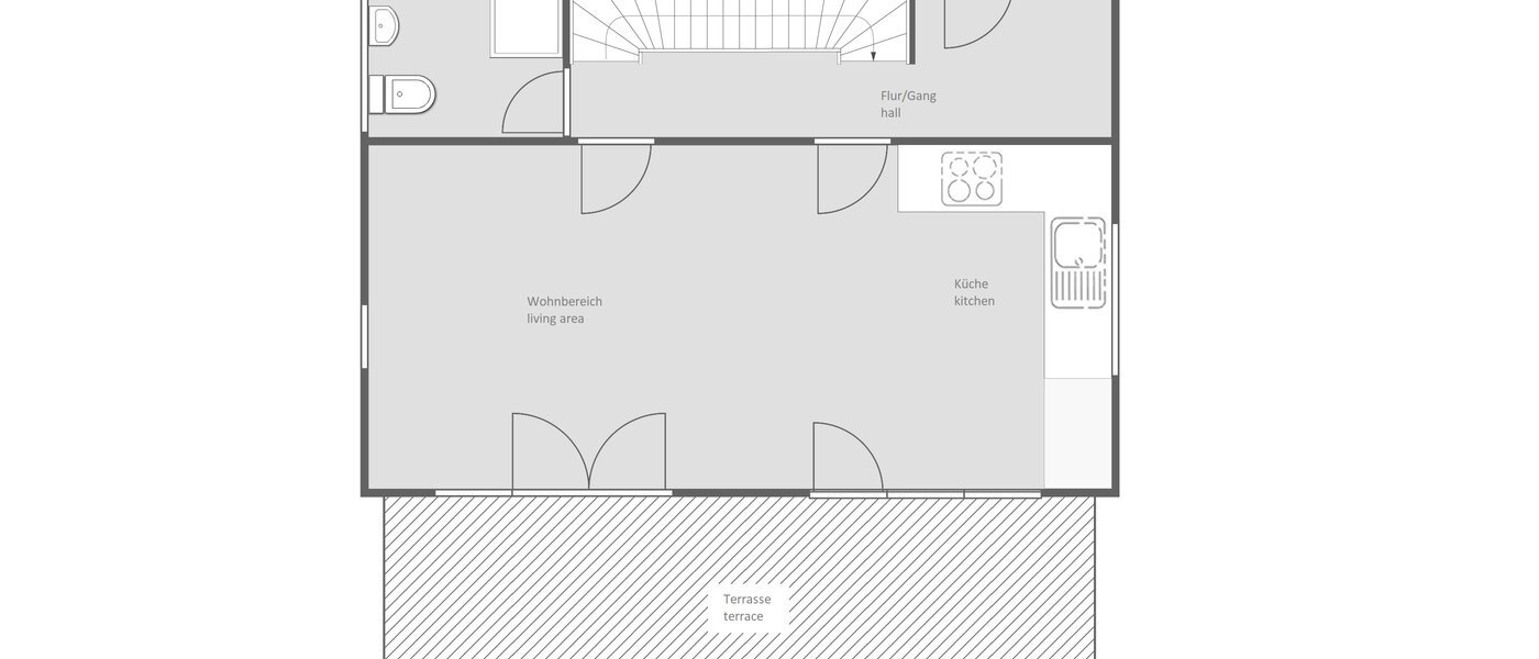 Особняк Oberhaching 01 план этажа 13766