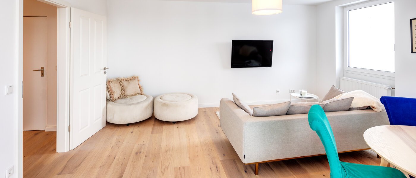 мансардная квартира München Schwabing-West 02 жилое пространство 13771