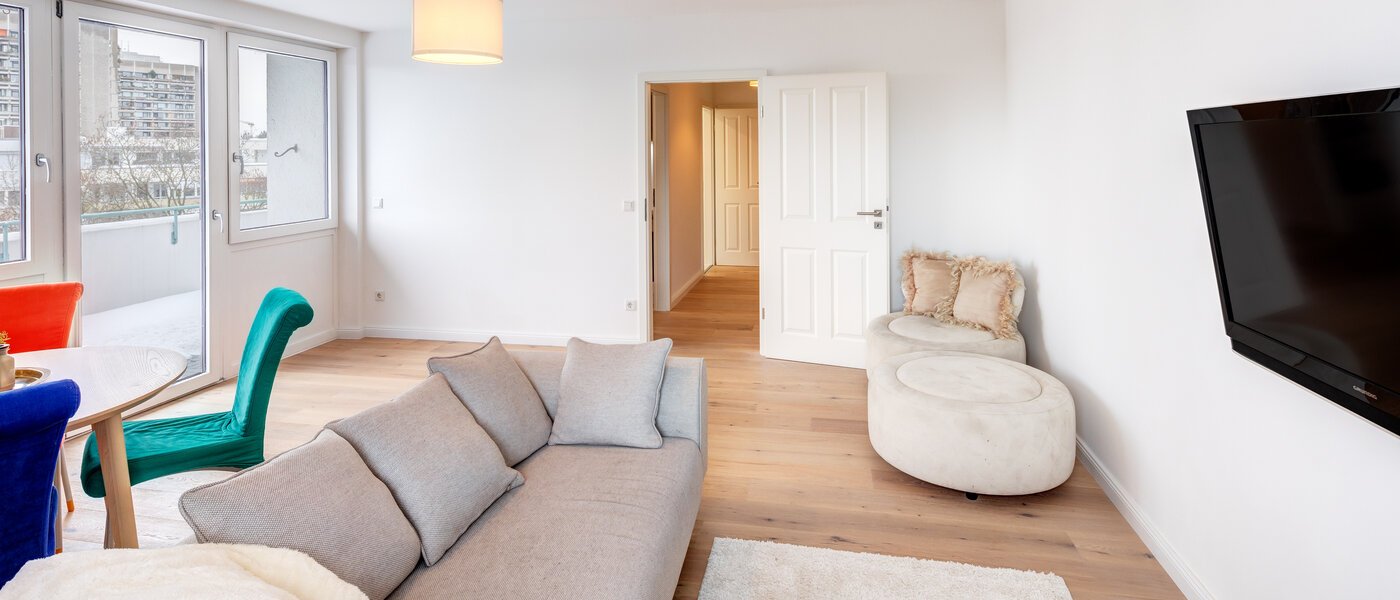 мансардная квартира München Schwabing-West 04 жилое пространство 13771