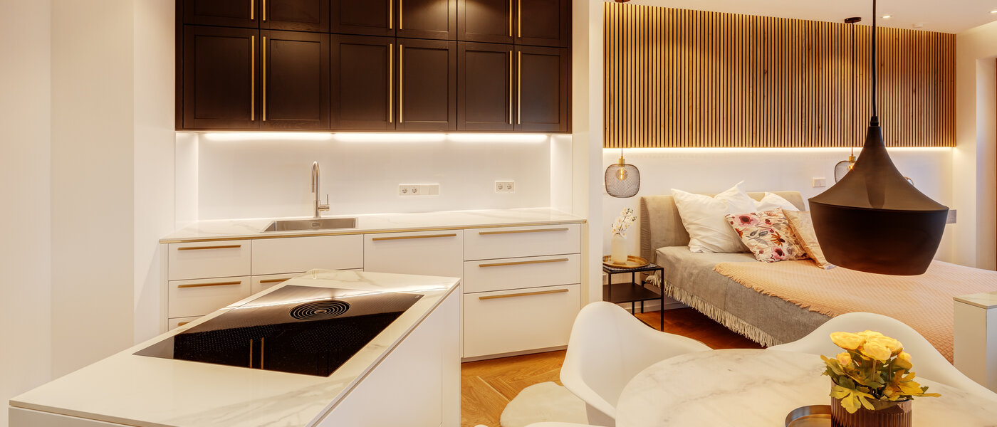 квартира München Haidhausen 01 кухня 13772