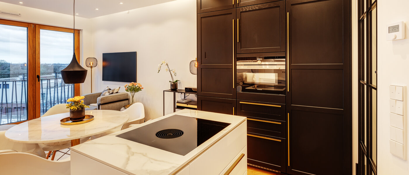 квартира München Haidhausen 02 кухня 13772